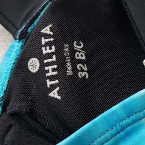 Athleta Bali Pura Blue Tankini, Size 32 B/C - Picture 7 of 13